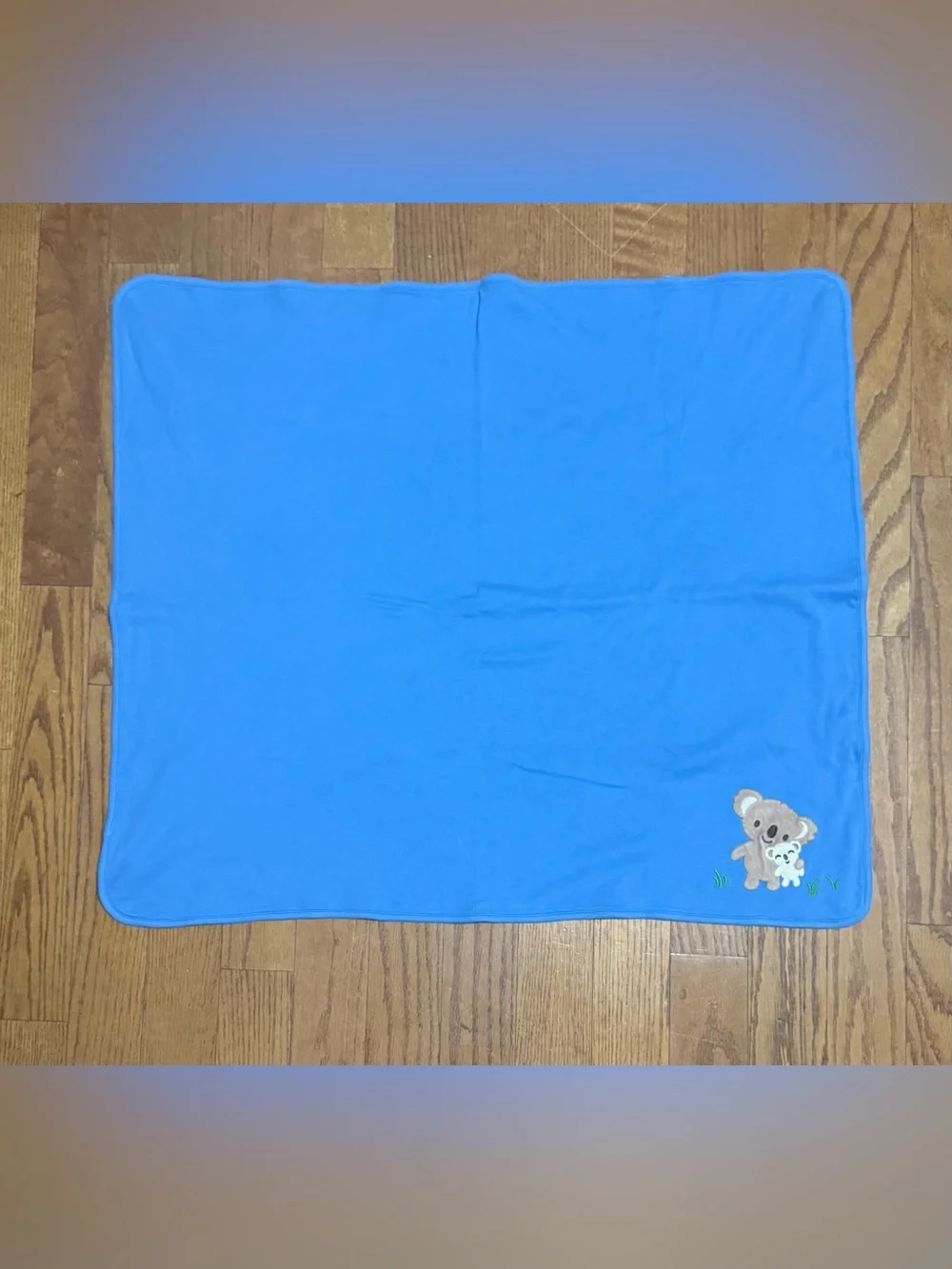 Gymboree 2013 Brand New Baby Koala blanket blue white baby boy